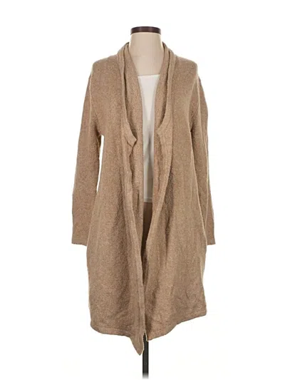 Pre-owned Cupcakes And Cashmere Cardigan Sweater In Brown