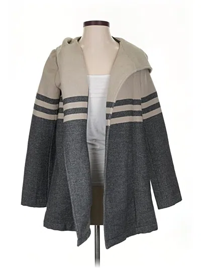 Pre-owned Cupcakes And Cashmere Cardigan Sweater In Gray