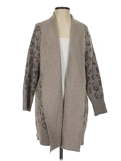 Pre-owned Cupcakes And Cashmere Cardigan Sweater In Gray