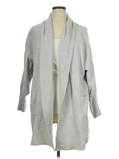 Pre-owned Cupcakes And Cashmere Cardigan Sweater In Gray