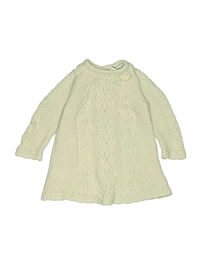 Pre-owned Cupcakes And Cashmere Babies' Cardigan Sweater In Ivory