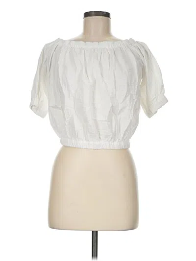 Pre-owned Cupcakes And Cashmere Cardigan Sweater In White