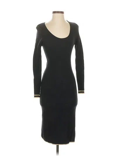 Pre-owned Cupcakes And Cashmere Casual Dress In Black