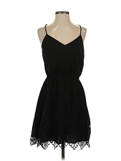 Pre-owned Cupcakes And Cashmere Casual Dress In Black