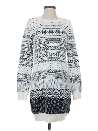 Pre-owned Cupcakes And Cashmere Casual Dress In Gray