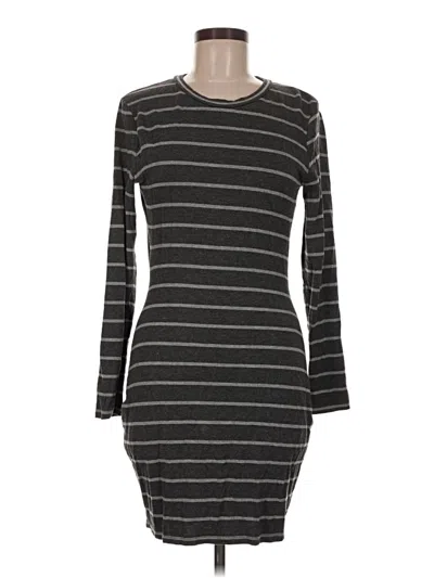 Pre-owned Cupcakes And Cashmere Casual Dress In Gray