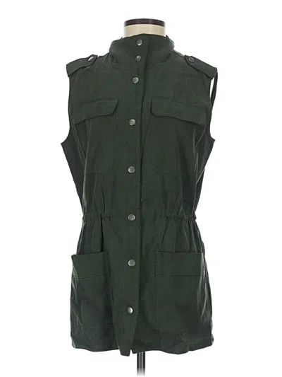 Pre-owned Cupcakes And Cashmere Casual Dress In Green
