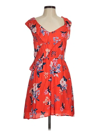 Pre-owned Cupcakes And Cashmere Casual Dress In Red