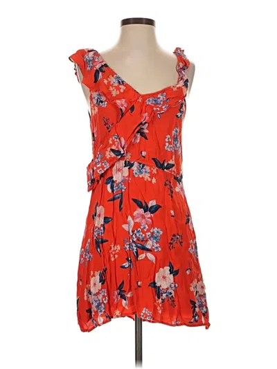Pre-owned Cupcakes And Cashmere Casual Dress In Red