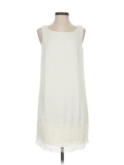 Pre-owned Cupcakes And Cashmere Casual Dress In White