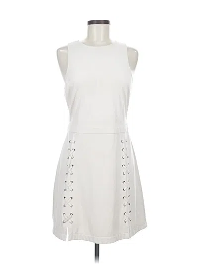 Pre-owned Cupcakes And Cashmere Casual Dress In White