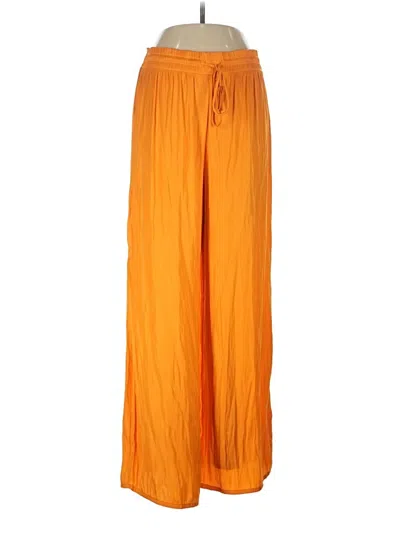 Pre-owned Cupcakes And Cashmere Casual Pants In Orange