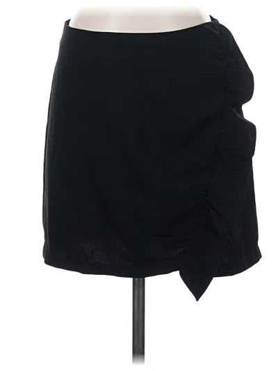 Pre-owned Cupcakes And Cashmere Casual Skirt In Black