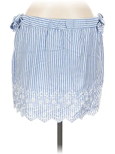 Pre-owned Cupcakes And Cashmere Casual Skirt In Blue