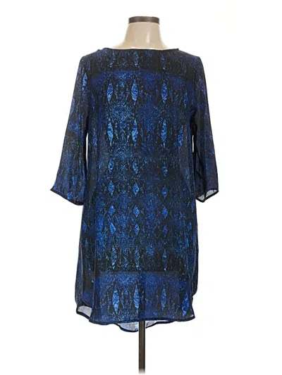Pre-owned Cupcakes And Cashmere Cocktail Dress In Blue