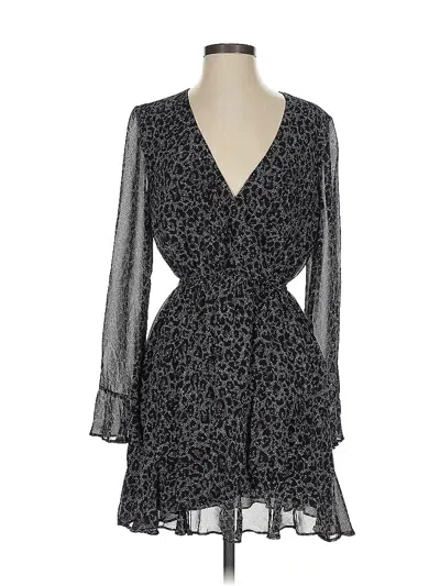 Pre-owned Cupcakes And Cashmere Cocktail Dress In Gray