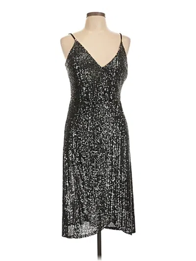 Pre-owned Cupcakes And Cashmere Cocktail Dress In Silver