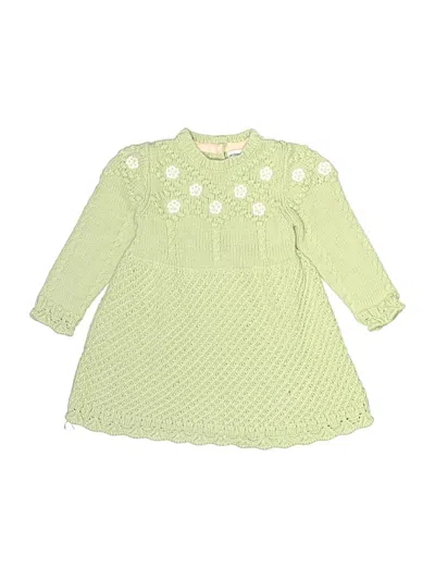 Pre-owned Cupcakes And Cashmere Babies' Dress In Green