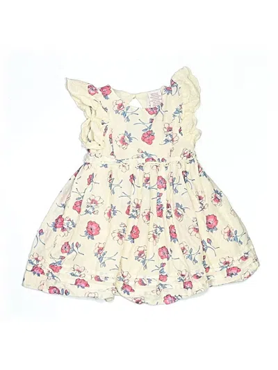 Pre-owned Cupcakes And Cashmere Kids' Dress In White
