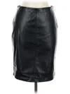 Cupcakes And Cashmere Faux Leather Skirt In Black