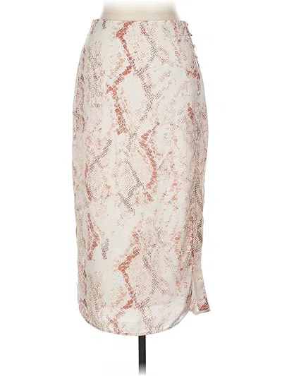 Pre-owned Cupcakes And Cashmere Formal Skirt In White