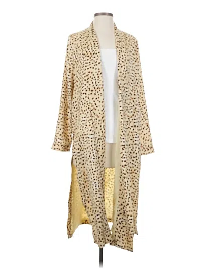 Pre-owned Cupcakes And Cashmere Kimono In Gold