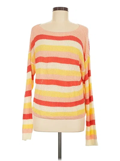 Pre-owned Cupcakes And Cashmere Long Sleeve T-shirt In Orange
