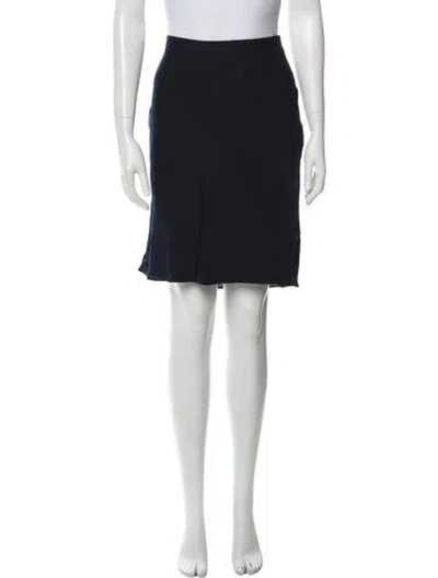 Pre-owned Cupcakes And Cashmere Midi Length Skirt W/ Tags In Blue