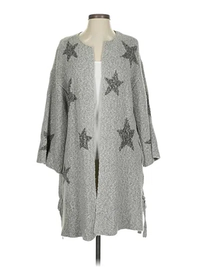Pre-owned Cupcakes And Cashmere Poncho In Silver