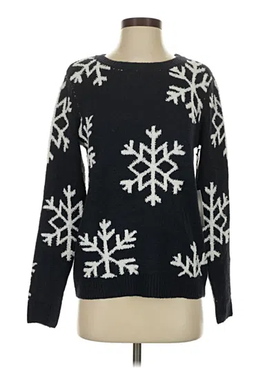 Pre-owned Cupcakes And Cashmere Pullover Sweater In Black