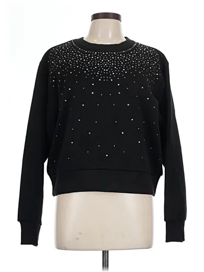 Pre-owned Cupcakes And Cashmere Pullover Sweater In Black