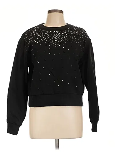 Pre-owned Cupcakes And Cashmere Pullover Sweater In Black