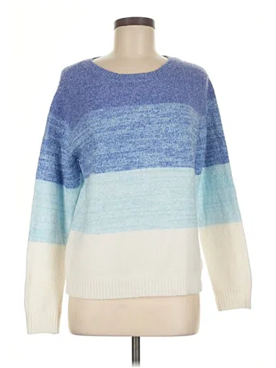 Pre-owned Cupcakes And Cashmere Pullover Sweater In Blue