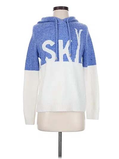 Pre-owned Cupcakes And Cashmere Pullover Sweater In Blue