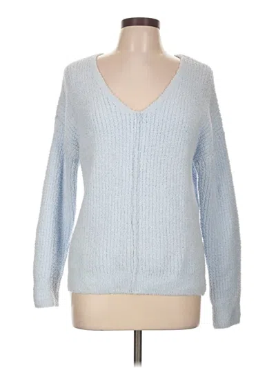 Pre-owned Cupcakes And Cashmere Pullover Sweater In Blue
