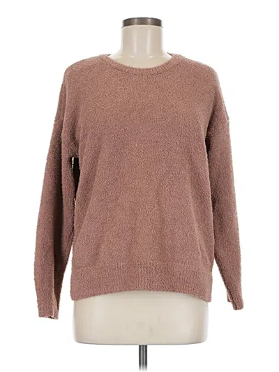 Pre-owned Cupcakes And Cashmere Pullover Sweater In Brown