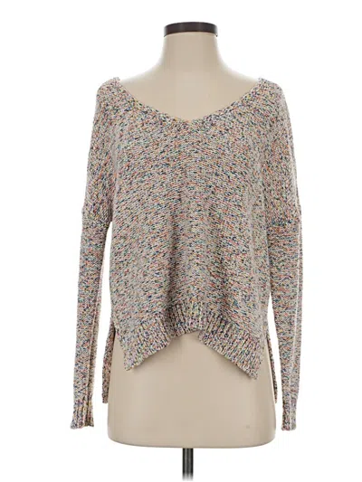 Pre-owned Cupcakes And Cashmere Pullover Sweater In Gray