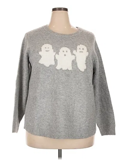 Cupcakes And Cashmere Pullover Sweater In Gray