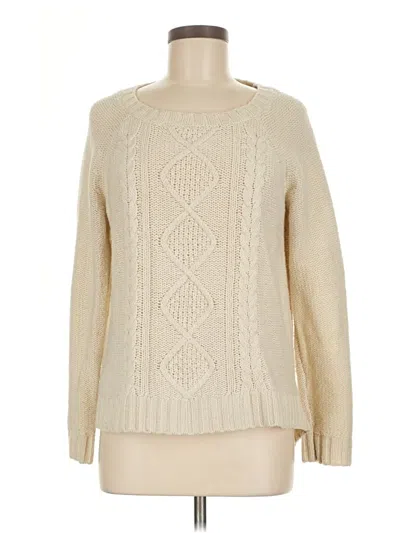Pre-owned Cupcakes And Cashmere Pullover Sweater In Ivory