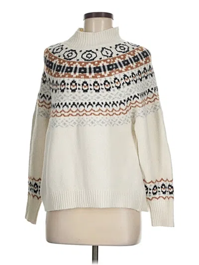 Pre-owned Cupcakes And Cashmere Pullover Sweater In Ivory