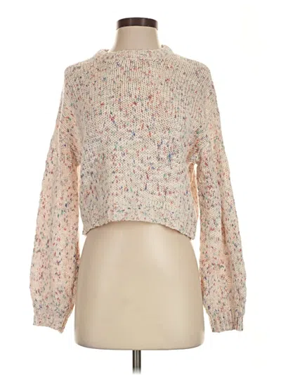 Pre-owned Cupcakes And Cashmere Pullover Sweater In Ivory