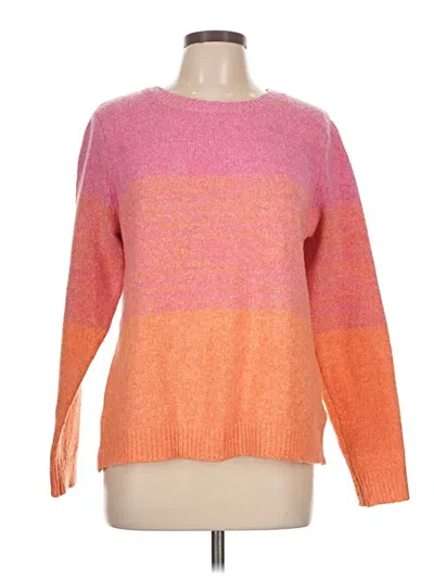 Pre-owned Cupcakes And Cashmere Pullover Sweater In Orange