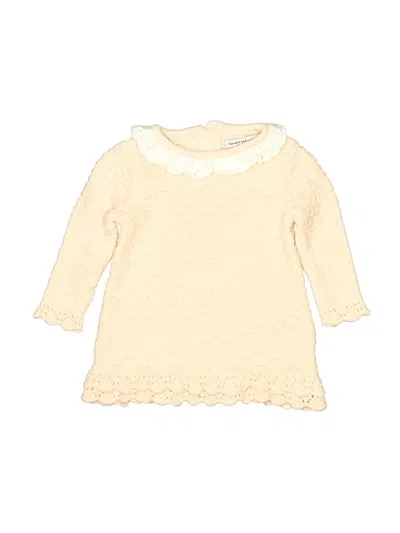 Pre-owned Cupcakes And Cashmere Babies' Pullover Sweater In Orange