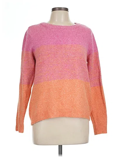 Pre-owned Cupcakes And Cashmere Pullover Sweater In Orange