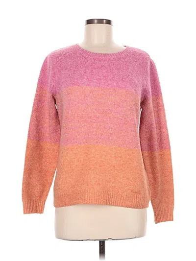 Pre-owned Cupcakes And Cashmere Pullover Sweater In Pink