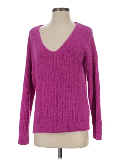 Pre-owned Cupcakes And Cashmere Pullover Sweater In Purple