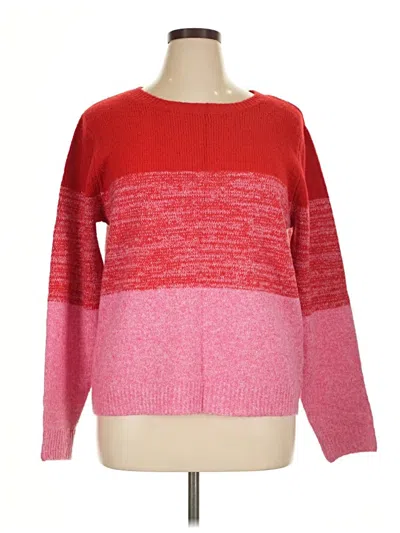 Pre-owned Cupcakes And Cashmere Pullover Sweater In Red