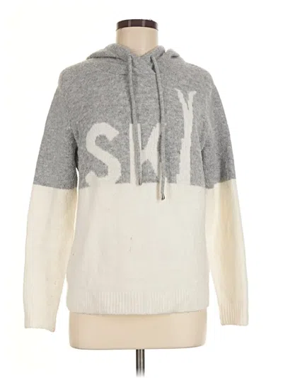 Pre-owned Cupcakes And Cashmere Pullover Sweater In Silver