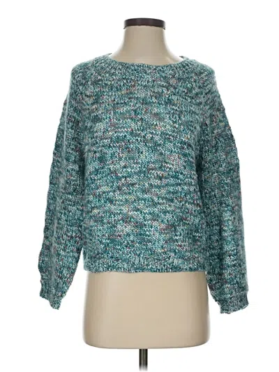 Pre-owned Cupcakes And Cashmere Pullover Sweater In Teal