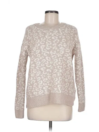 Pre-owned Cupcakes And Cashmere Pullover Sweater In White